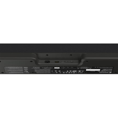Sennheiser - AMBEO Soundbar Mini Compact Device with Adaptive Features and Multiple Connectivity - Black