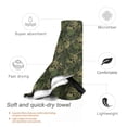thumbnail image 3 of Balery Green Camouflage Skull Print Towels - Luxurious Jumbo Bath Sheet - Highly Absorbent and Quick Dry Extra Large Bath Towel - Super Soft Hotel Quality Towel-27.5"x55", 3 of 8