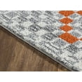 thumbnail image 4 of L'Baiet Olivia Grey Geometric 4' x 6' Rug, 4 of 5