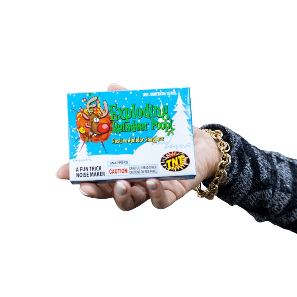 TNT Fireworks, Reindeer Poop, Holiday Pop-its, Snappers, Any Occasion