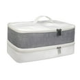 thumbnail image 1 of Cabello de doble capa, bolsa de almacenamiento de herramientas calientes, bolsa de viaje para herramientas para el cabello, estuche de almacenamiento,, 1 of 7