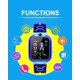 thumbnail image 4 of Reloj inteligente CHAO para niños Reloj SOS resistente al agua IP67 regalo para niños para iOS y Android azul, 4 of 4