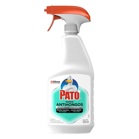 Limpiador Líquido para Baño Pato Antihongos con Cloro 650mL