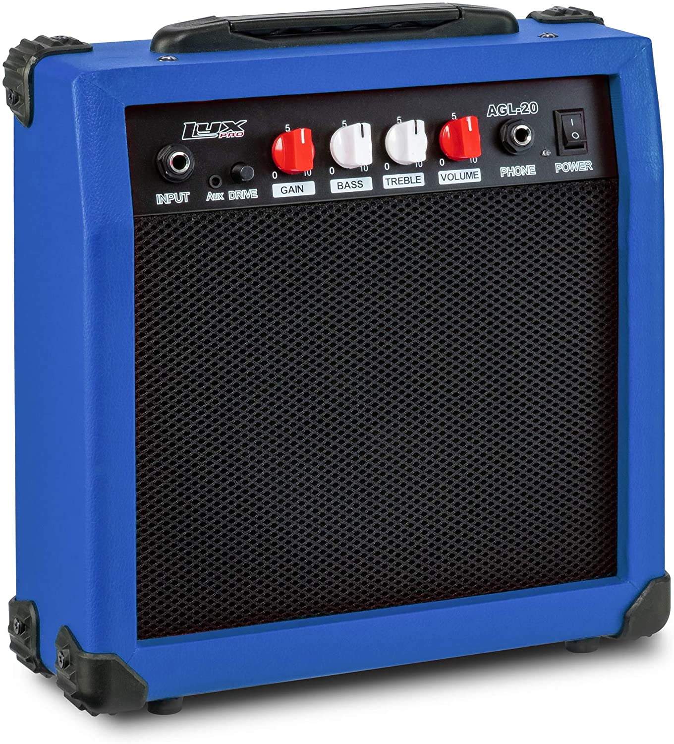 LyxPro 20W Electric Guitar Amplifier with Built-in Speaker & Headphone Jack