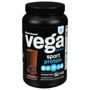 Vega Sport Premium Plant-Based Protein Powder, Chocolate, 20 Servings (29.2oz)