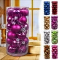 thumbnail image 6 of SHENGXINY 24PCS Christmas Tree Decorations Balls, Bright Colored Shatterproof Christmas Tree Pendants for Indoor,Outdoor,Festival Ambiance Decoration 2.36Inch Purple, 6 of 6