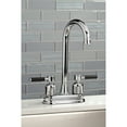 thumbnail image 3 of Kingston Brass KB8491DKL Kaiser Bar Faucet, Polished Chrome, 3 of 5