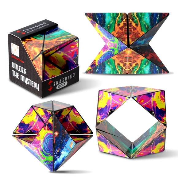 Juguete magnético con forma de cubo Shashibo OCTA que cambia de forma