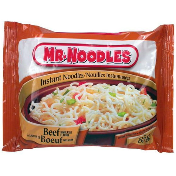 Mr. Noodles Paquet à Saveur de Boeuf 85 g
