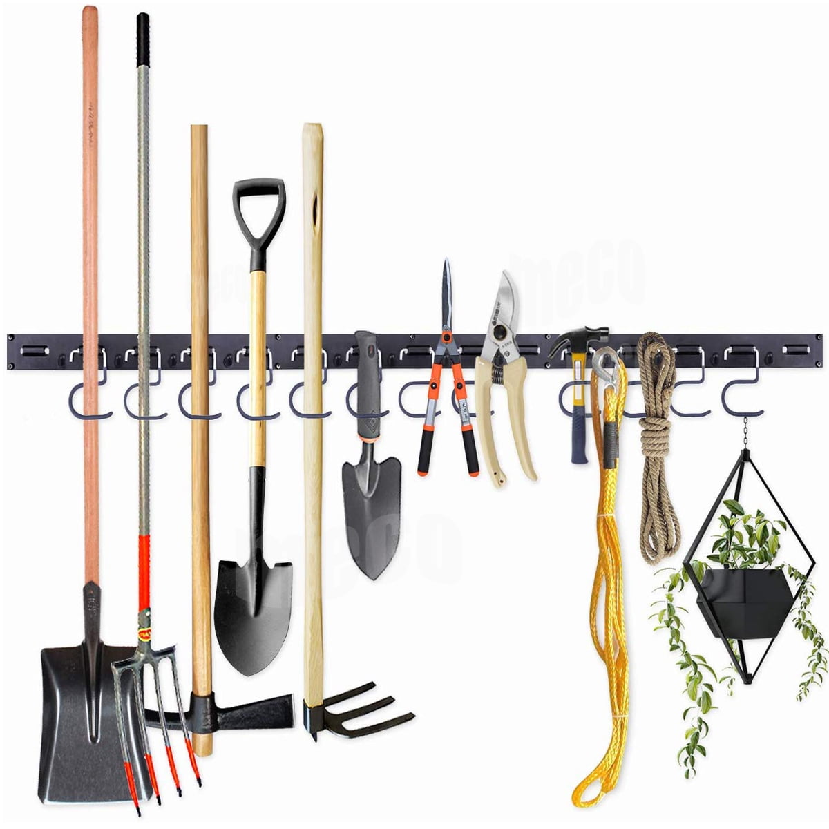Garage Storage 48inch Garden Wall Hanging Hook Rack Organisation Garment Hay Racks Holder Storage Walmart Canada