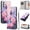 Color-2, variant on Leather For Samsung Galaxy A27 5G 6.7-inch Wallet Case Embossed Painted Butterflys&Flowers Pattern, With Card Holder,Wristband,Magnetic Clasp Kickstand Folio Cover,Color-1,For Galaxy A27 (5G)