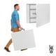 thumbnail image 4 of Mesa Plegable LUMO Portafolio Plastica 180 cm Metal Blanco Mediano, 4 of 7