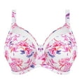 thumbnail image 3 of Goddess Kayla Support Underwire Bra (6162),44G,Summer Bloom, 3 of 5