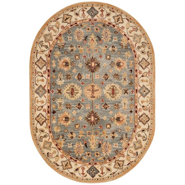 Safavieh Antiquity 4'6" X 6'6" Oval Hand Tufted Wool Rug