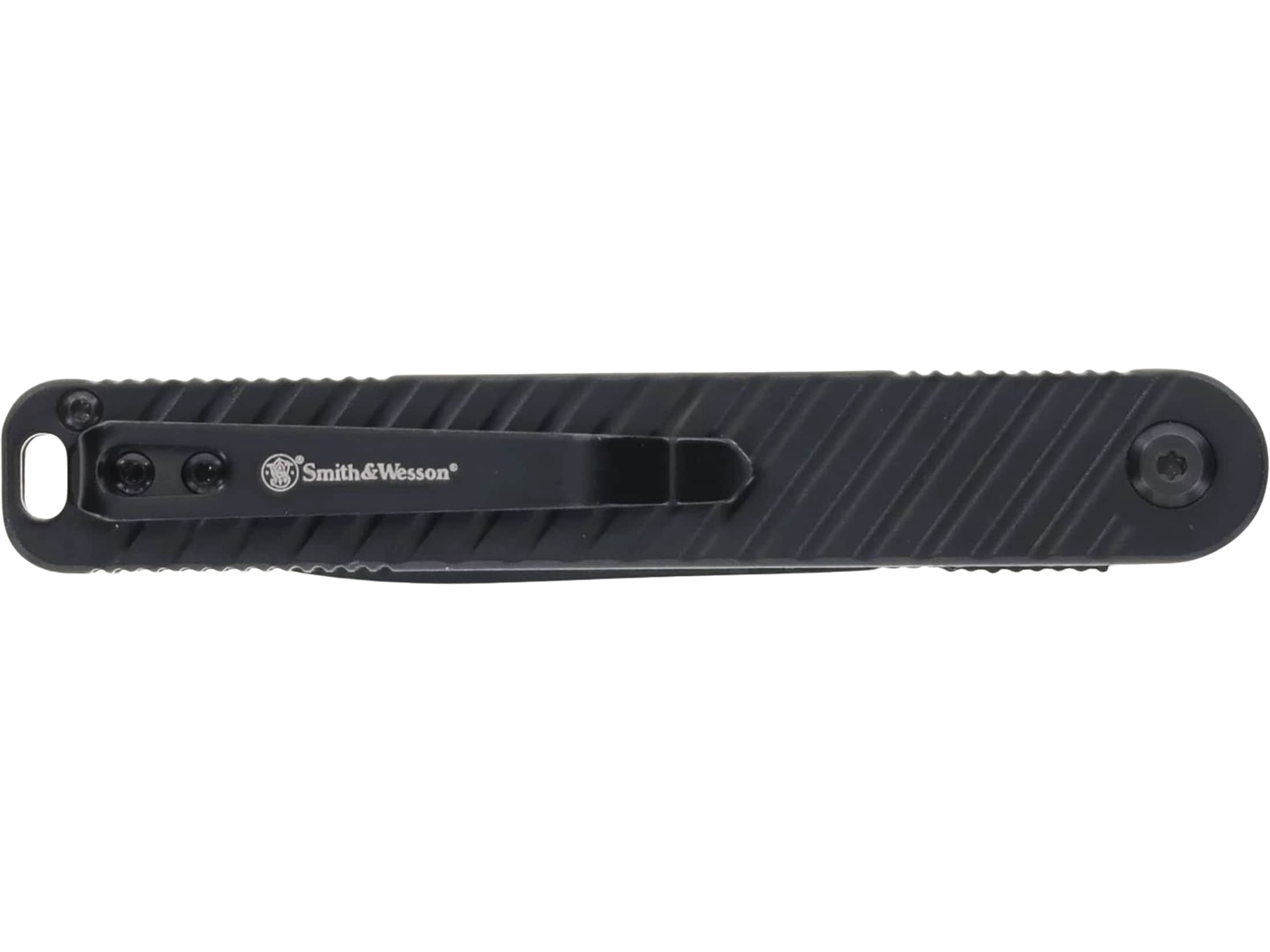 Smith & Wesson Executive 1227056 Pocket Knife 3.5" Spear Point 7Cr13 Black Blade Aluminum Handle Black