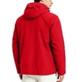 thumbnail image 6 of Dpjklzsn Men's Hooded Windbreaker Jacket, Lightweight Zip Front Outdoor Coat for Hiking and Travel, 6 of 8
