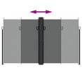 thumbnail image 3 of vidaXL Retractable Side Awning Anthracite 200x1000 cm, 3 of 5