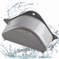thumbnail image 2 of 2-Pack Triangle Sink Strainer Baskets, 10x5.5 Inch Corner Drain Shelf for Food Debris, Durable Sink Basket for Kitchen Use, 2 of 3
