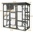 Large Catio Outdoor Cat Enclosure Cat House Indoor Catio Cat Play Run