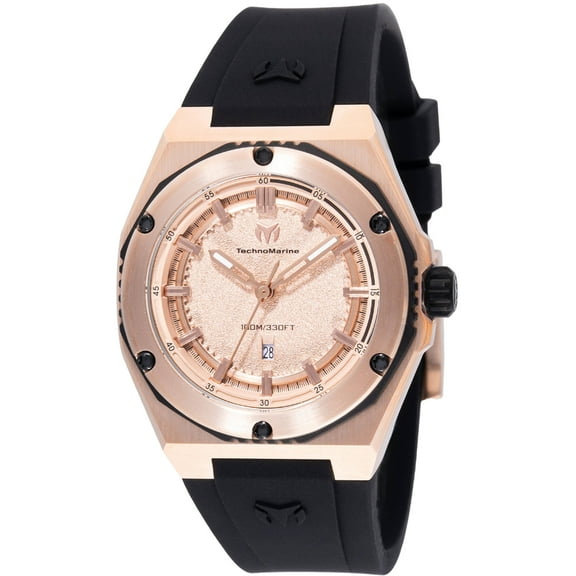 Technomarine TM-416048 Women's Coral Legacy Rose Gold Dial Watch