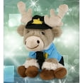 thumbnail image 6 of DolliBu Squat Reindeer Police Officer Plush Toy – Super Soft Reindeer Cop Stuffed Animal Dress Up Cop Uniform and Cap Outfit, Fluffy Reindeer Policeman Toy Plush Gift for Kids – 8.5 Inches, 6 of 7
