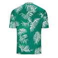 thumbnail image 4 of Ftwytp Haut d'Hiver en Polyester pour Hommes Mode Décontractée Manches Courtes Bouton Col Rond Quotidien Extérieur, 4 of 5