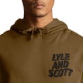 thumbnail image 5 of Lyle & Scott Mens Ripple Logo Hoodie, 5 of 5