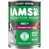 Iams Proactive Health Classic Ground Chicken With Beef And Whole Grain Rice, 13 Oz Can
