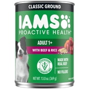 Iams Proactive Health Classic Ground Chicken With Beef And Whole Grain Rice, 13 Oz Can