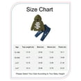 thumbnail image 2 of 12 Months Toddler Baby Boys Clothes Baby Boys Outfits 12-18 Months Baby Boys Long Sleeve Letter Print Hooded Top Jeans Pants 2PCS Set Green, 2 of 7