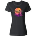 thumbnail image 3 of Inktastic Miami Beach Florida Vacation Sunset Women's T-Shirt, 3 of 5