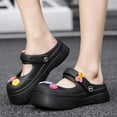 thumbnail image 6 of Cyiecw Women's Garden Clogs Shoes Breathable Quick Drying Sandals Slippers Beach Footwear, 6 of 7