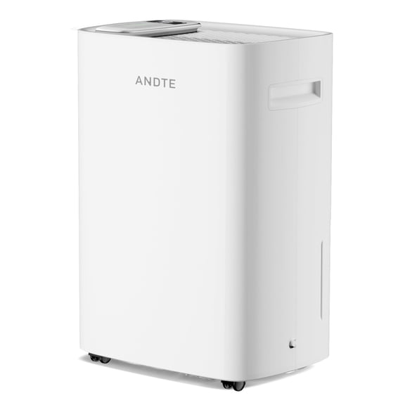 ANDTE 50 Pints Dehumidifier for Home and Basement, Covers up to 1,200 sq. ft, Quiet Portable Dehumidifier with 0.58 Gallon Tank