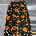 thumbnail image 4 of Fuzzy Halloween Pajama Pants for Women Men Couples Flannel Pjs Pants Plush Pajama Bottom for Halloweens Costume Sleepwear, 4 of 4