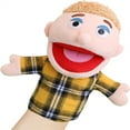 thumbnail image 5 of Hand Puppets for Kids - Multicultural Plush Puppets with Movable Mouths for Speech Therapy, Social Emotional Learning & Dramatic Play | 11 Inch Educational Toys for Classroom & Home Use, 5 of 6