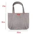 thumbnail image 4 of Yoga Mat Storage Bag Canvas Yoga Mat Carrier Pilates Mat Shoulder Bag for Office Workout, 4 of 8