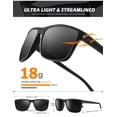 thumbnail image 4 of Paquete de 4 Lentes de Sol Clásicos NSSIW Polarizados para Hombre con Protección UV400, 4 of 7