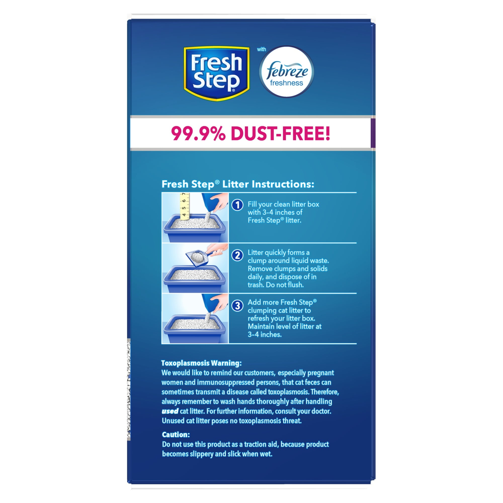 Fresh Step Multi Cat Extra Strength Scented Litter with the Power