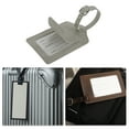 thumbnail image 5 of Unique Bargains 1 Pc Airplane Luggage Tag for Travelling Gray Polyurethane, 5 of 5