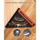 thumbnail image 4 of Escuadra de carpintero, transportador triangular multifuncional, regla triangular plegable, herramienta de marcado de aluminio con lápiz automático y recarga, adecuada para carpintería TUNC Sencillez, 4 of 5