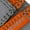 Charcoal/Orange, variant on Skechers Men's Porter Vamen Slip-On Loafer