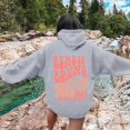 thumbnail image 2 of EHQJNJ Sweat à Capuche pour Femmes, Imprimé Lettre, Mode Décontractée, Pull Tendance, 2 of 7