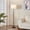 Bronze, variant on Kyrid 63" Adjustable Metal Floor Lamp for Bedroom Living Room Standing Lamp with White Linen Shade