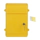 thumbnail image 4 of Buzón de pared impermeable para periódicos, práctico, con llave, ahorra espacio. Amarillo, 4 of 9