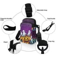 thumbnail image 5 of HELLHERO Ghost Pumpkin Night Sling Bag Double-layer Outdoor Holiday Travel Unisex Cross Body Purse Double Zipper, 5 of 7