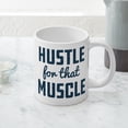 thumbnail image 5 of CafePress - Hustle For That Muscle Patt - 20 Oz White Ceramic Mega Mug, 5 of 5
