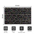 thumbnail image 5 of Multicolor Christmas Light Pattern Door Rugs,Washable Non Slip Door Mats Indoor,Decorative Door Mats,Entry Mat Indoor for Entrance,Bedroom,Kitchen,Bathroom,20"x32", 5 of 6