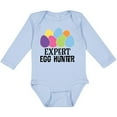 thumbnail image 3 of Inktastic Easter Egg Hunt Boys or Girls Long Sleeve Baby Bodysuit, 3 of 5