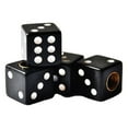 thumbnail image 3 of 4x Dice-Shape Valve Stem Air Tire Cap Cover Universal Colored Die Car/Truck/Bike, 3 of 4