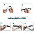 thumbnail image 5 of 2m-5m Gym Cable Wire Rope Heavy Duty Steel Replacement Parts For Home Gym Fitness Cable Pulley Accessories Dia 5mm-Yvan, 5 of 5